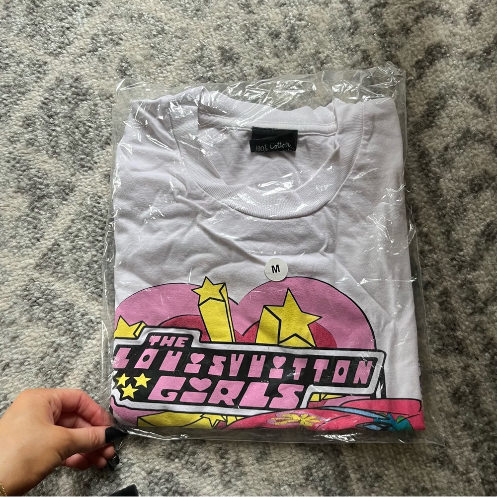 mega yacht the louis vuitton girls powerpuff girls tee